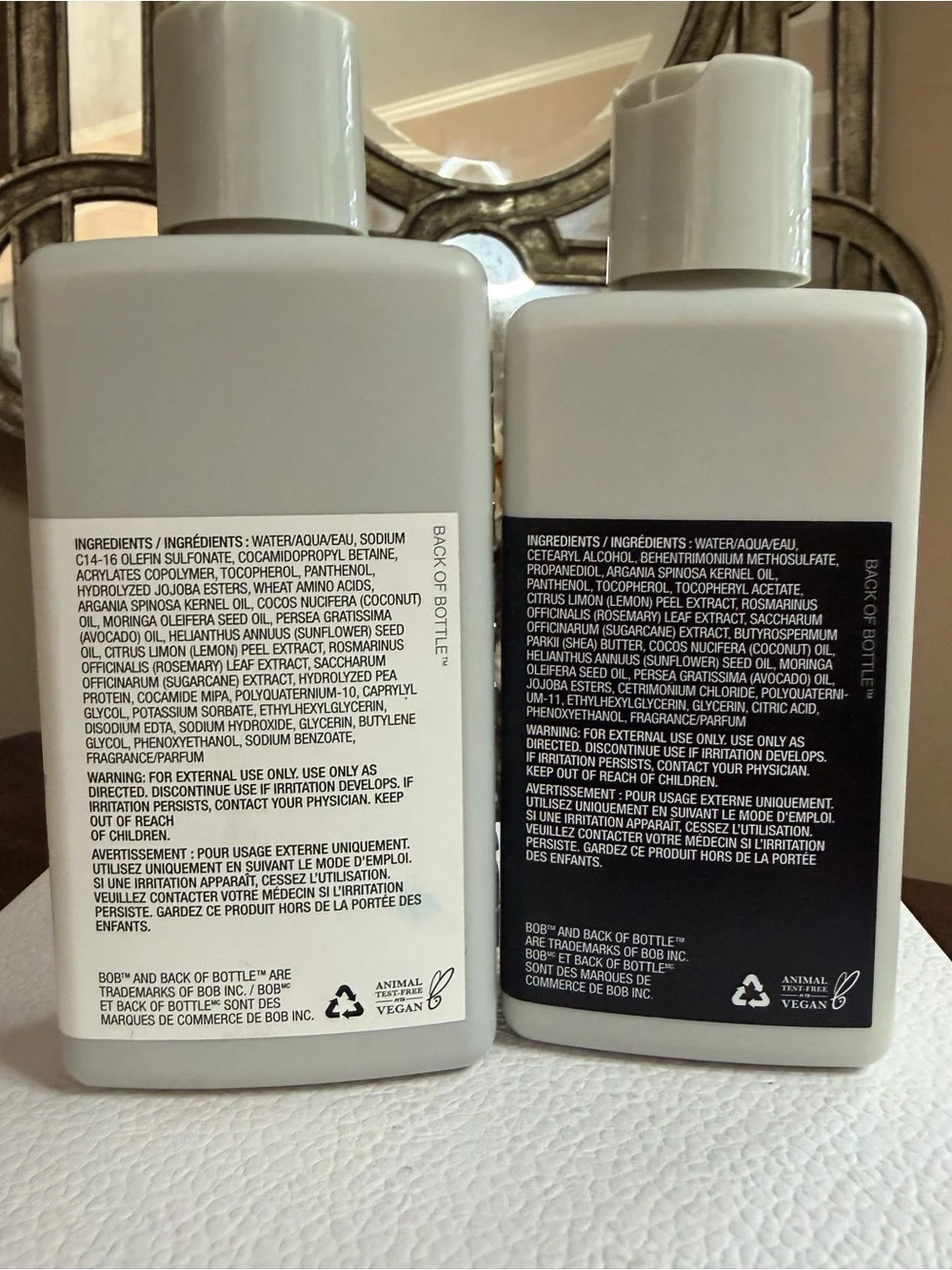BOB ID Shampoo & Conditioner- New-Unused